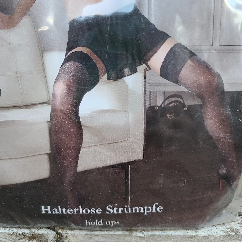 3️⃣6️⃣Cottelli Collection Stockings Lace Sz 3